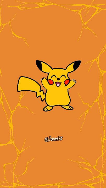 Attention! A farting Pikachu 💨🤭 #pikachu #ピカチュウ #fart #animation #doodle