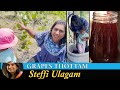   vlog in tamil  stomping grapes in barrel  making grapes jam in tamil