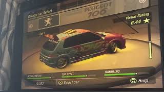 Need For Speed U2, Update on the Audi A3 N PEUGEOT 106!.