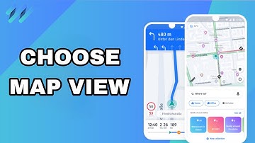 How To Choose Map View On Here WeGo App