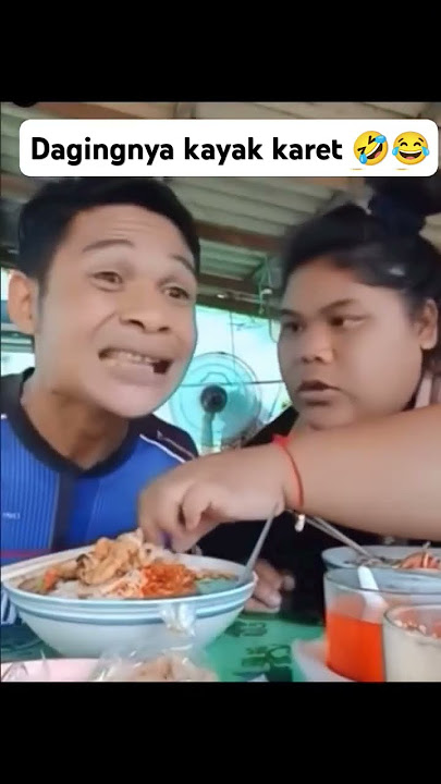 Makan mie ayam baru daging nya kayak karet pas di gigit sampai² mangkok tumpah 🤣🤣😂😂 #jhony93 #ngakak