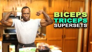 Dr Gene James- Biceps & Triceps 40lb vest- 62 years