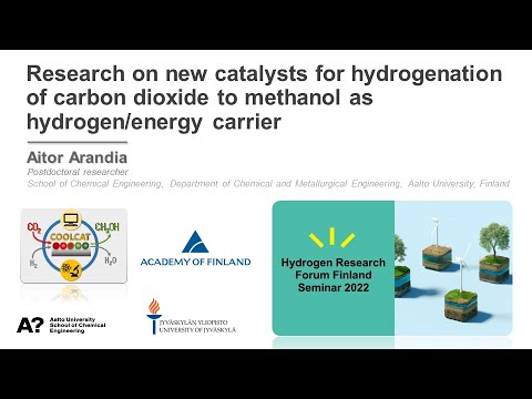 Research on new catalysts for hydrogenation of carbon dioxide to ...