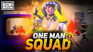 No Teammates, No Fear 💀 One Man Squad BGMI Gameplay 