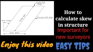 How to calculate skew length in structure