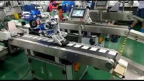 Automatic scratch off sticker labeling machine for cards