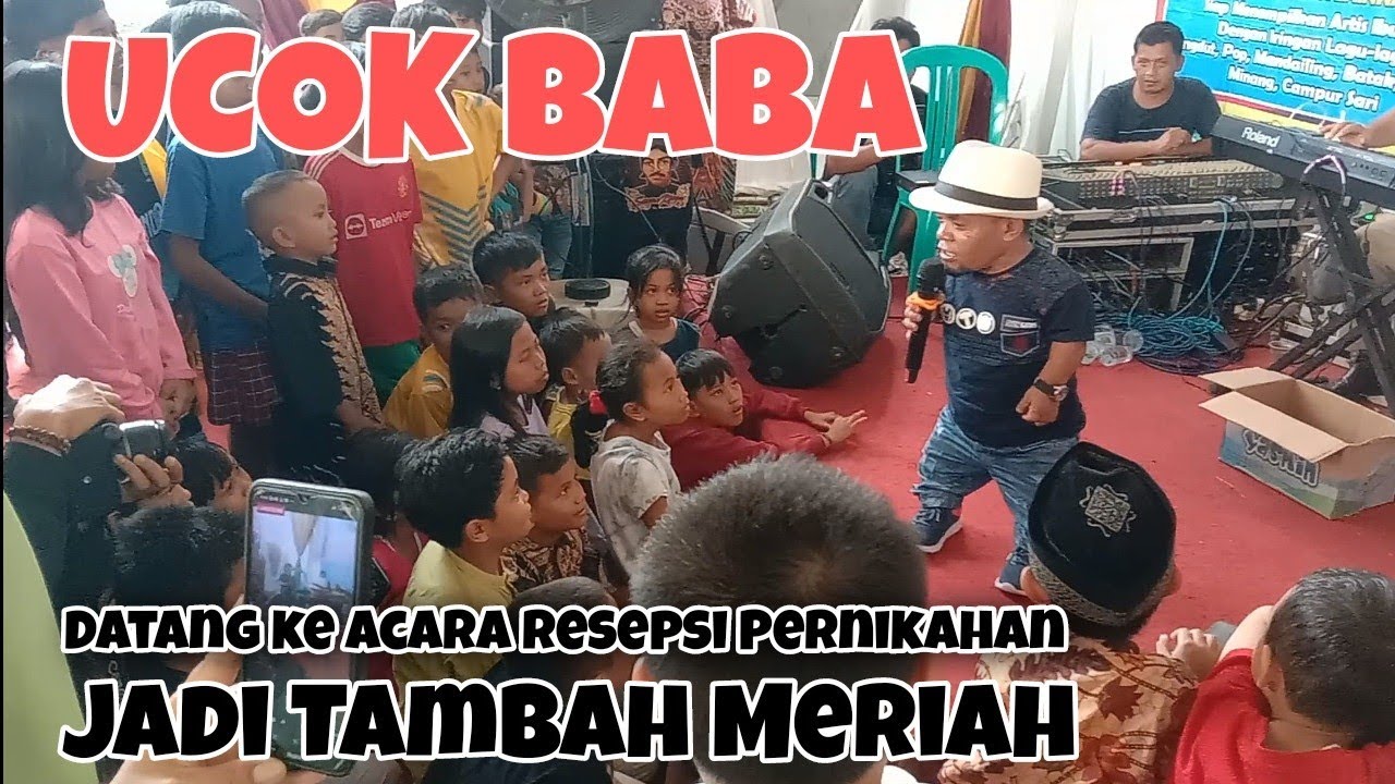 Ucok Baba,,, Ga Ada Yang Nyangka Datang Ke Acara Resepsi Pernikahan