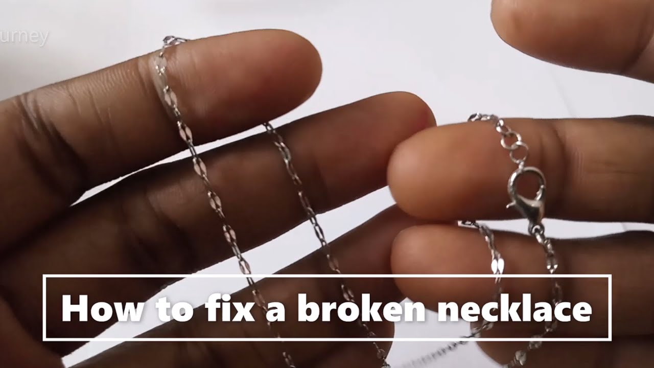 removing” TWISTS and KINKS in a necklace (jewelry repair) restoring gold,  silver chains… - YouTube