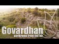 Govardhan parikrama from the air