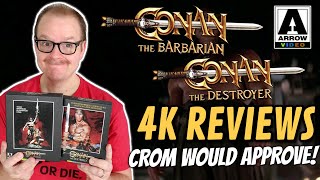 Conan The Barbarian and Destroyer (1982-1984) Arrow Video 4K UHD Review | A Great Start To 2024!