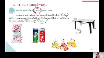 #QualityControl​ #การควบคุมคุณภาพ​  Control chart 2 ประเภท #1  วิชา การควบคุมคุณภาพ