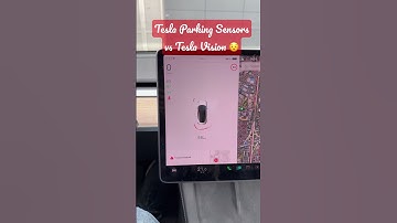 Tesla Parking Sensors vs Tesla Vision