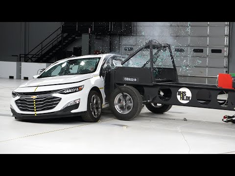 2022 Chevrolet Malibu updated side IIHS crash test