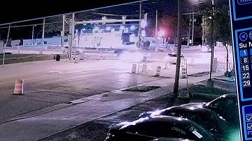 VIDEO: High-speed chase ends in violent crash