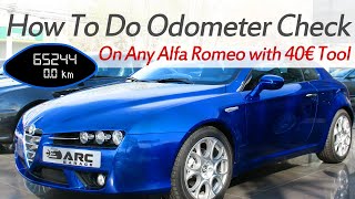 How to Check Odometer on Any Alfa Romeo