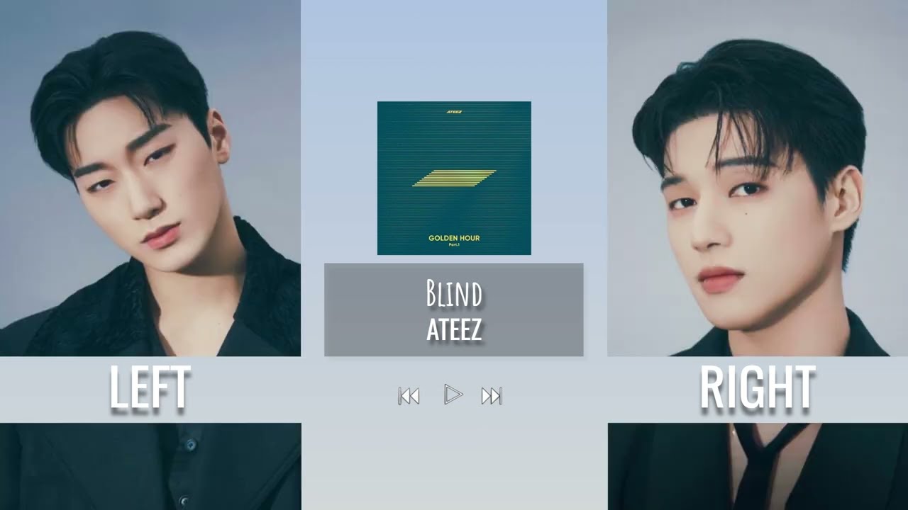 Ateez || Golden Hour Part. 1 || A Different Member Singing in Each Ear || Layered Vocals
