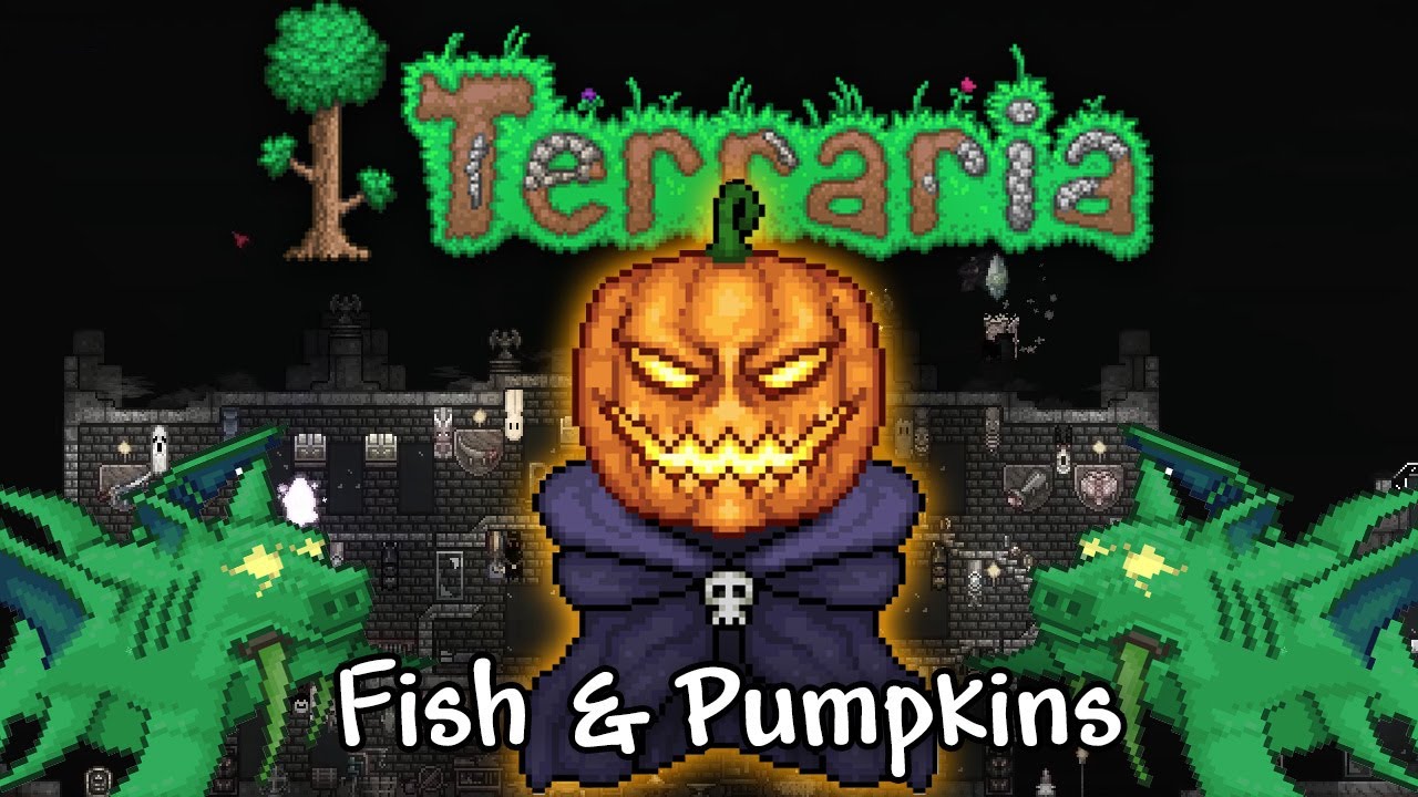 Fish & Pumpkins Terraria YouTube
