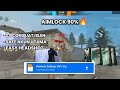 AIMLOCK SETTINGS 90% VIP⚙️‼️ AIMLOCK X STABILIZER UPDATE🔥 AIMBOT GACOR TERBARU🎯