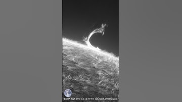 Amazing Coronal Mass Ejection! CME Seen Through My Solar Telescope #astronomy  #space  #solarsystem
