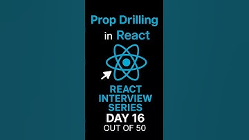 React Interview Series Day 16 | Prop Drilling in React Explained with Example #interview #react