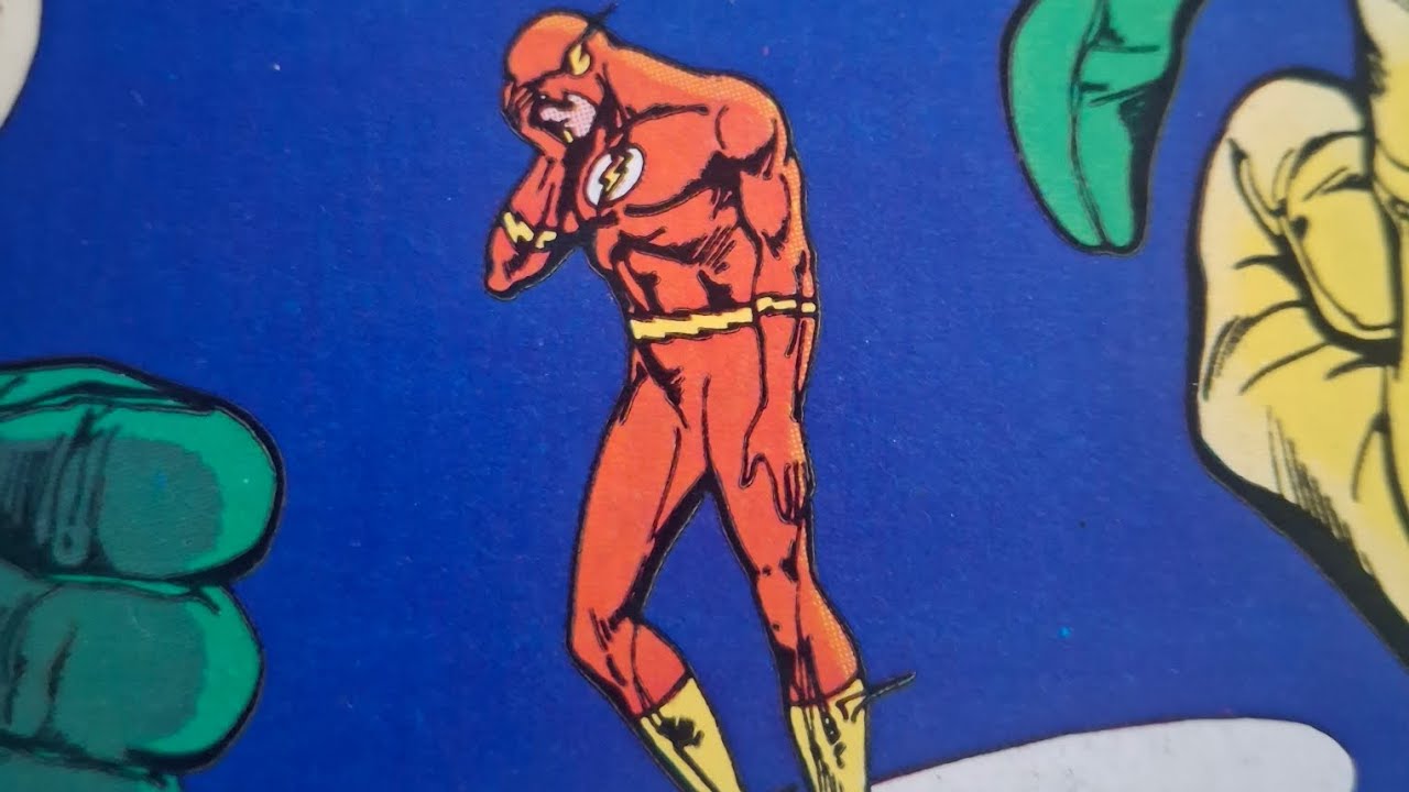 Justice League of Douchebags give Flash a hard time.