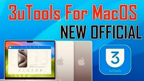 Hướng dẫn tải 3utools trên Macbook siêu dễ