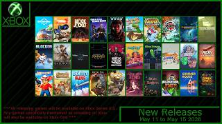 New Xbox Games for May 11 to May 15 2026