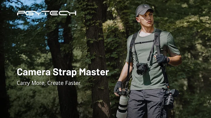 Introducing PGYTECH Camera Strap Master: Carry More, Create Faster