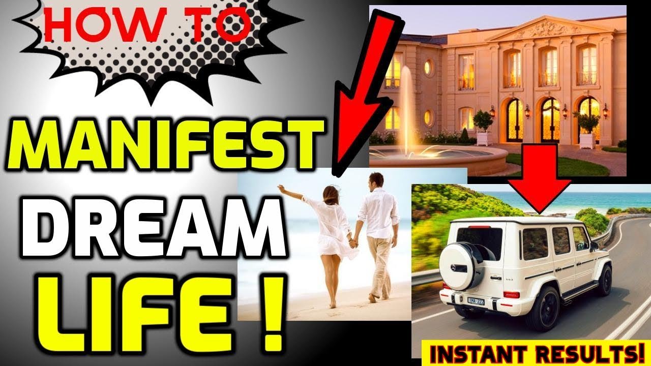 How to Manifest Your Dream Life Using The Law of Attraction - YouTube