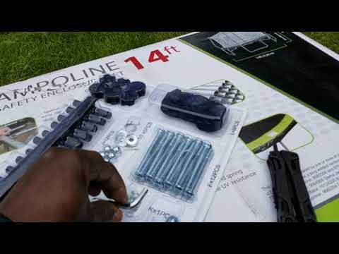 Comment assembler BouncePro 14 pi Trampoline dans Twi. Partie 1