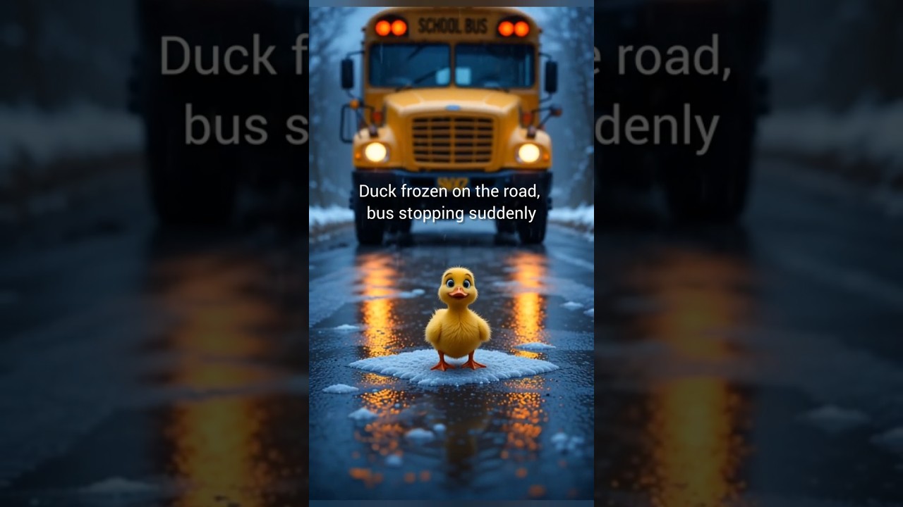 “Emotional Rescue Story | Little Yellow Duck Saved from Bus