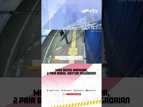 Mau Bisnis Narkoba, 2 Pria Bobol Kantor Pegadaian