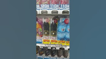 Máquina de bebidas #japao #vendingmachine