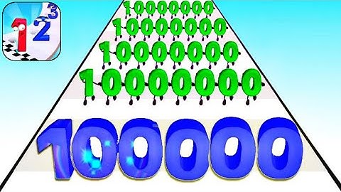 Ball Run 2048,Canvas Run, Number Master- All Levels Gameplay Android, iOS Relaxing Max Update Video