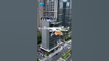 Drones Deliver Deliciousness Right to Your Door! | #AI #Robotics #YouTubeShorts