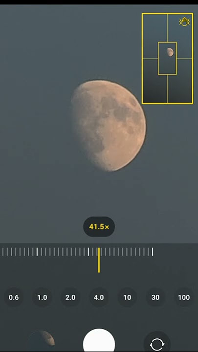 Samsung Galaxy S22 Ultra Moon Shot 100x Zoom Test #Shorts