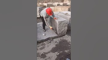 Remember the technique of cutting thinly from large stones.