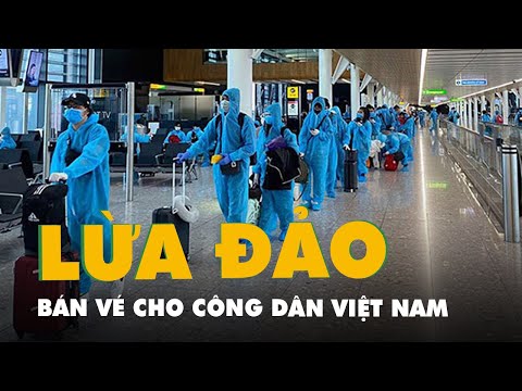 Video Lừa đảo bán vé máy bay đưa công dân về Việt Nam - youtube