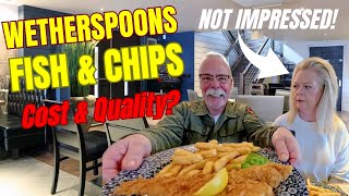 WE VISITED WHITBY WETHERSPOONS FOR FISH & CHIPS....AND VINO COLLAPSO!