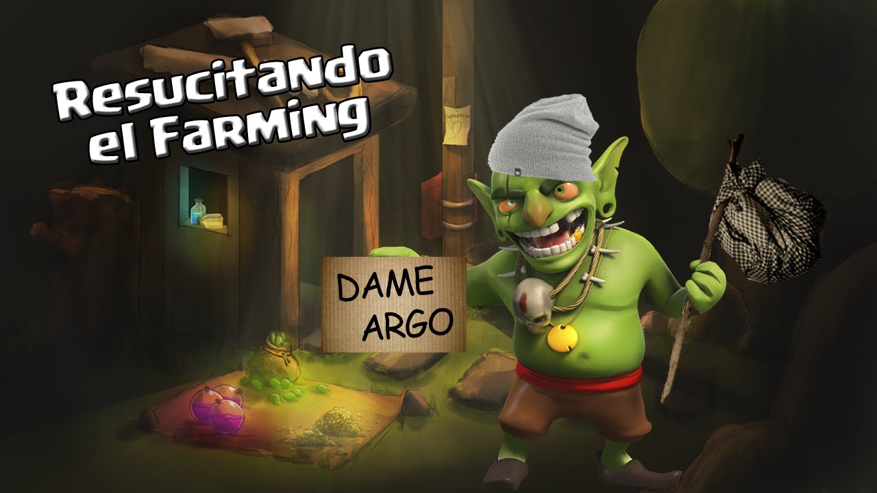 th91540e Mendigando gemas para farmear XD | Resucitando el Farming | Descubriendo Clash of Clans