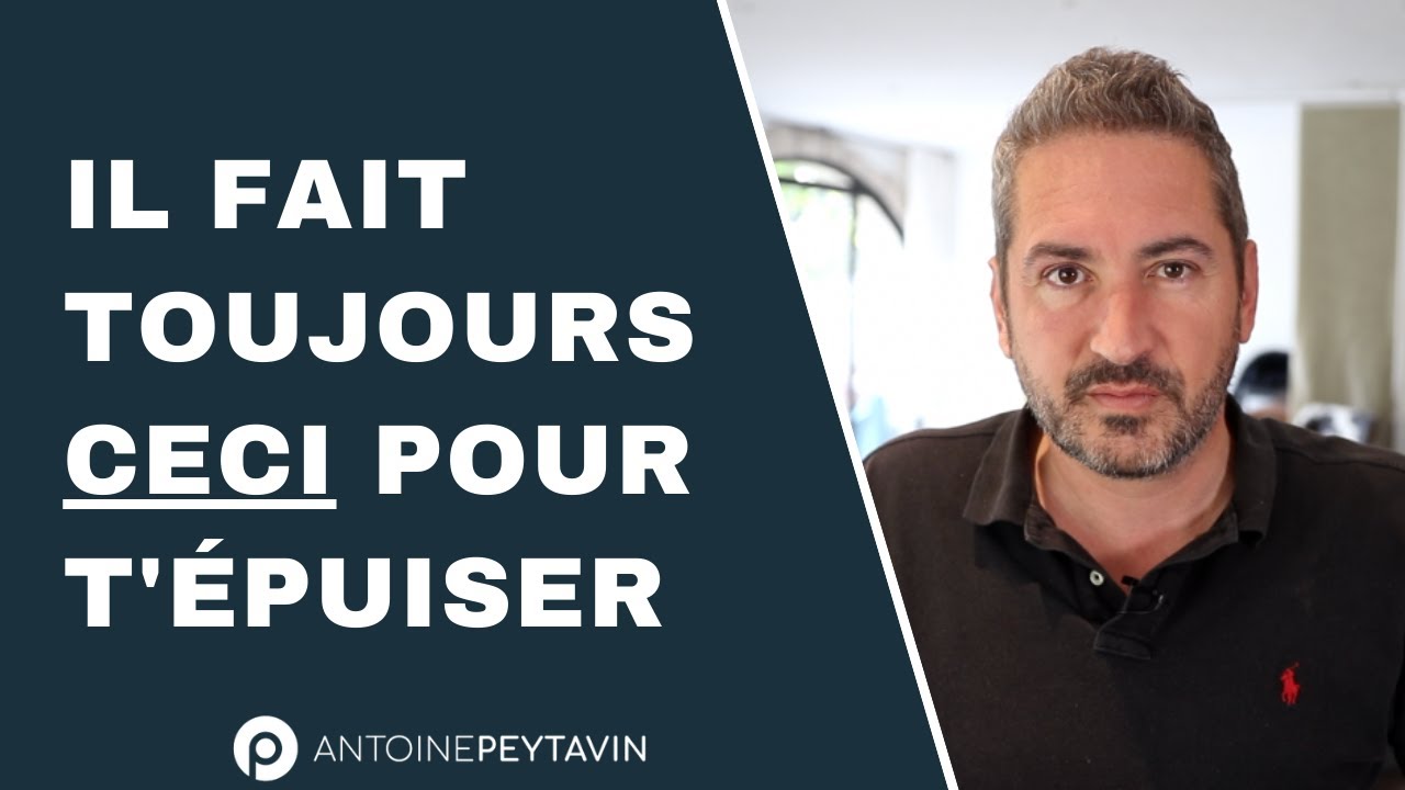 9 techniques du Pervers Narcissique pour t'affaiblir (décodage)