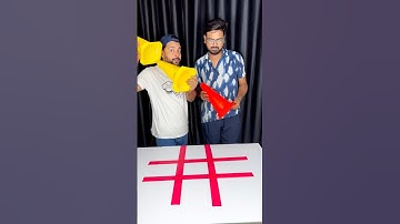 ❌vs⭕️| Tic Tac Toe??!!❌⭕️😱🤔#shorts #shortsfeed