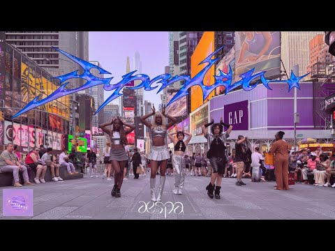 [KPOP IN TIMES SQUARE] AESPA (에스파) - ‘Supernova’ Dance Cover [CSMICORE CREW]