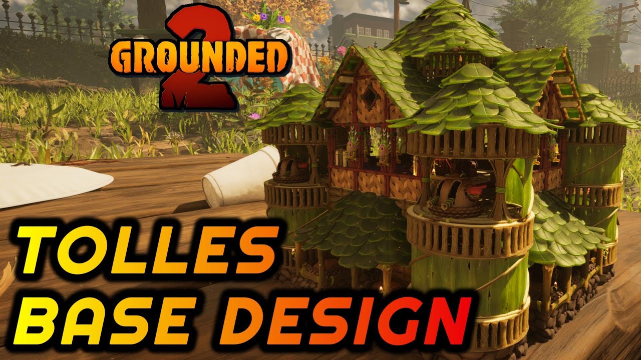Wunderschönes Base Design zum bestaunen und nachbauen in Grounded 2