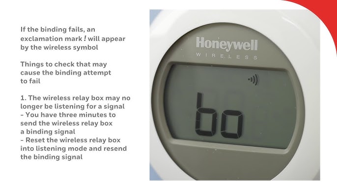 Termostato inalámbrico HONEYWELL Y87RFC - Control desde smartphone