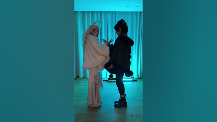White angel and black angel cross-dressing dance#Angel#Clown