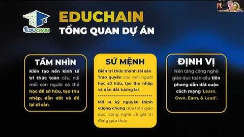 EDUCHAIN  - ITO - đêm trước kỷ nguyên EDC - ngày 31/10/2025