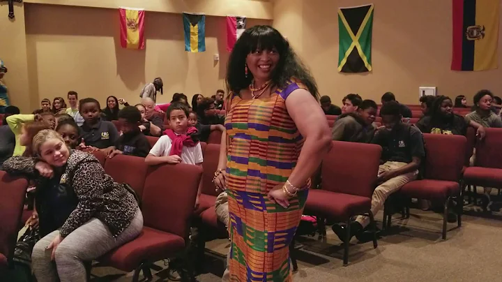 African Fashion Show-) ~ Ms. Melissa Baugh and Mr....