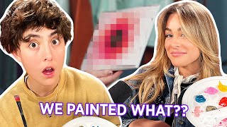 SURPRISING EACH OTHER WITH PAINTINGS  Ft. Mal Glowenke