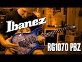 Ibanez RG1070 PBZ - First Week Impressions (with a bunch of amps)